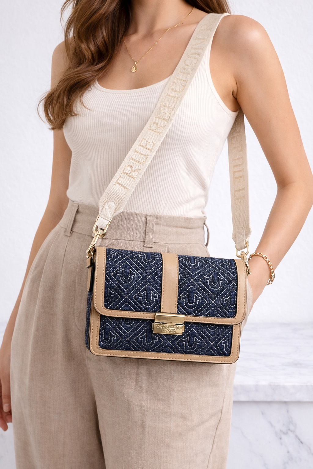 True Religion Denim Crossbody