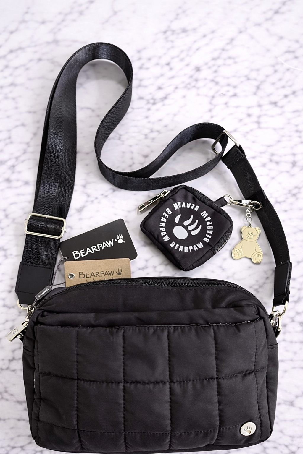 Cartera Bearpaw Original Mujer Negra
