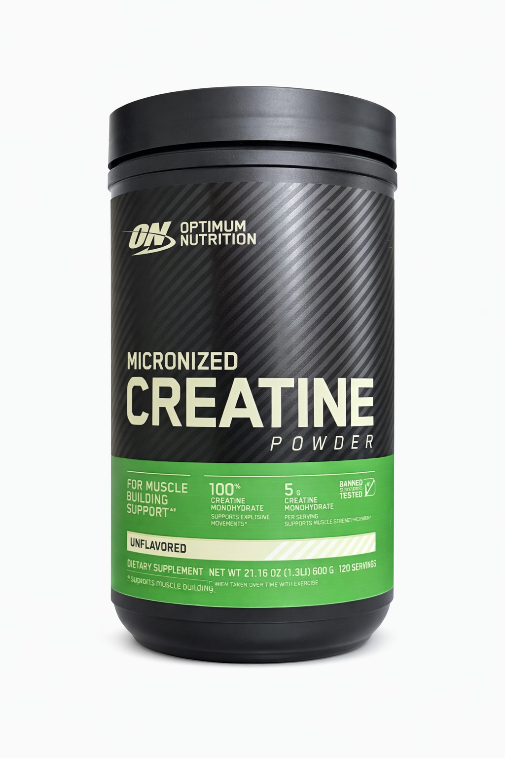 Creatina Micronizada Optimum Nutrition (600gr) – Fuerza, Rendimiento y Volumen 💪