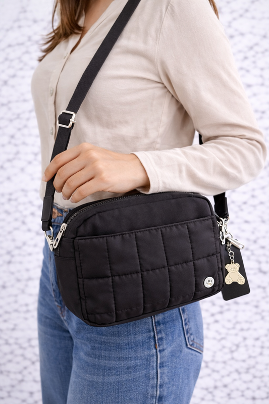 Cartera Bearpaw Original Mujer Negra