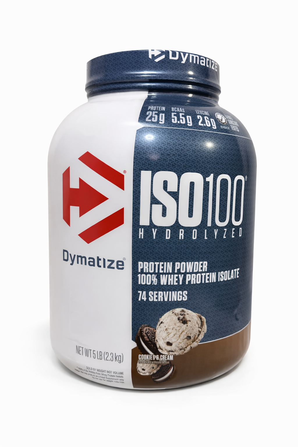 Dymatize ISO100 Hydrolyzed – Proteína Aislada Premium 5LB (74 servicios)